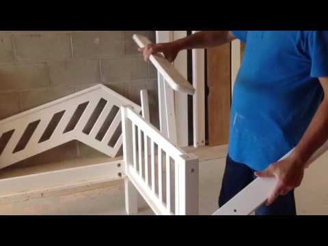 ponderosa staircase bunk bed assembly instructions
