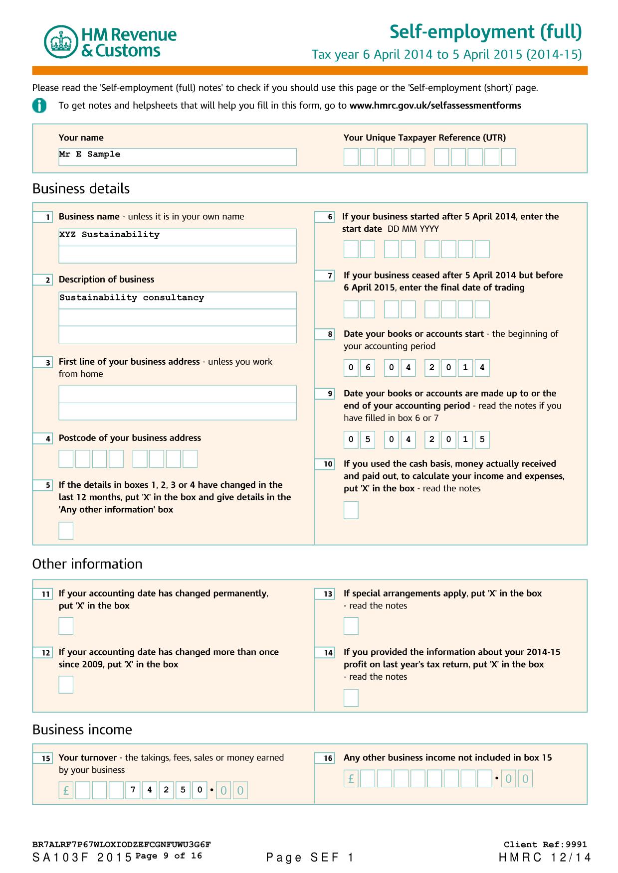 2015 income tax return instructions