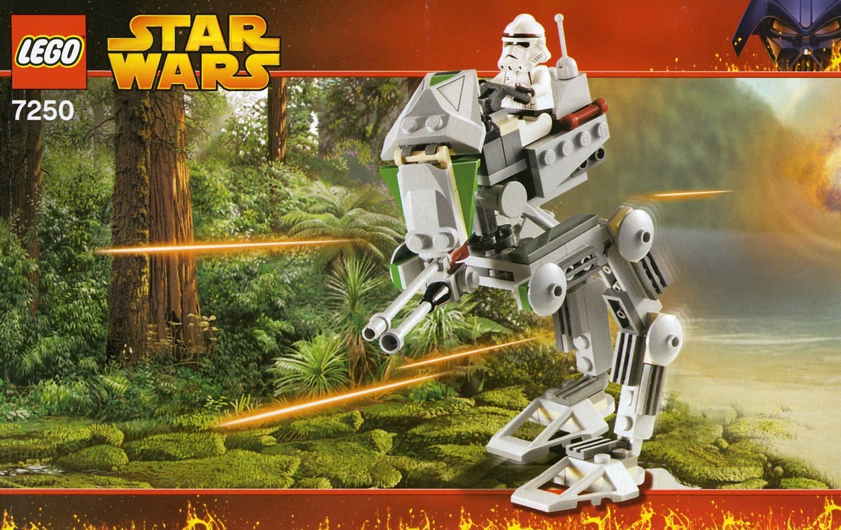 lego star wars clone walker instructions