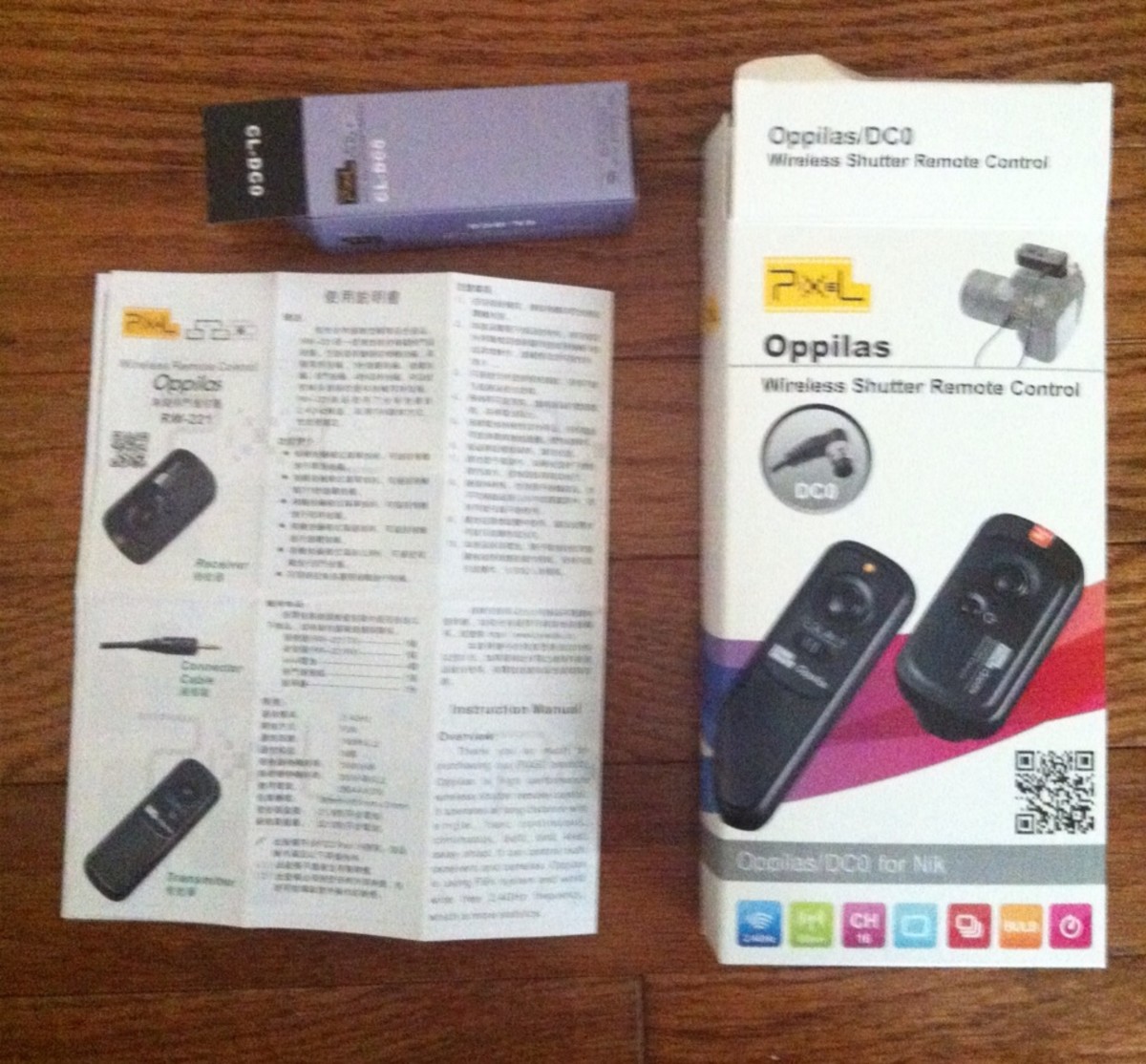 oppilas wireless remote control instructions