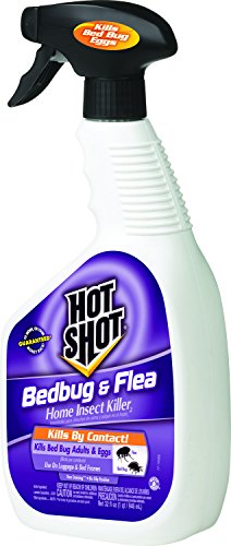 hot shot bedbug and flea spray instructions