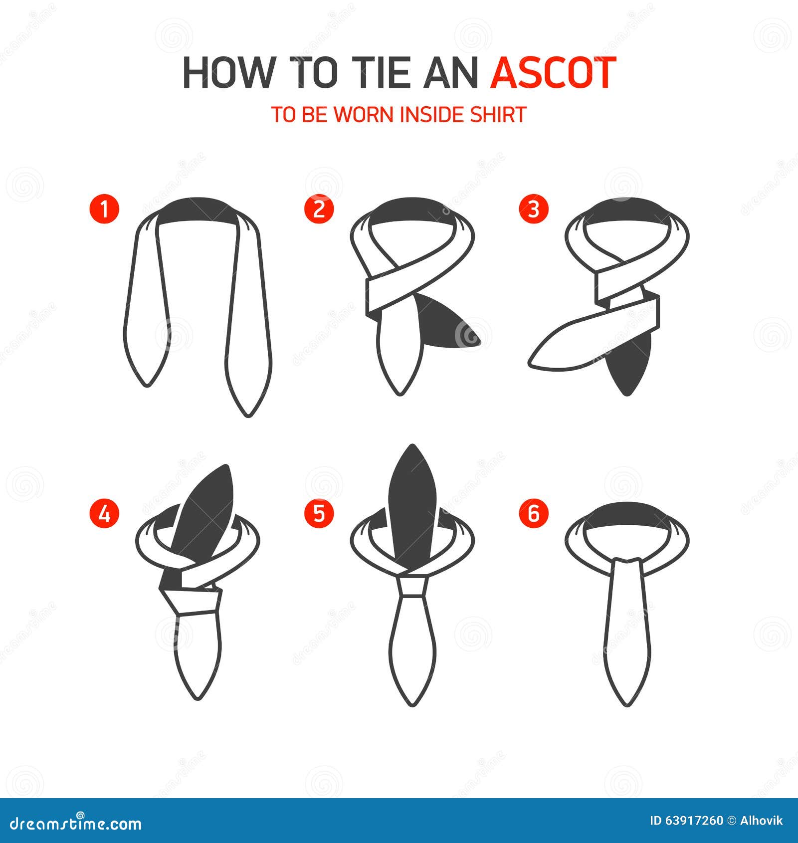 instructions on how to tie a tie