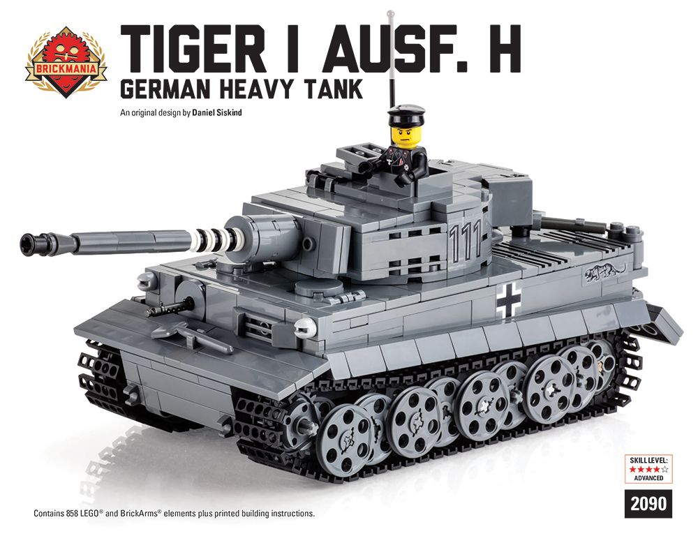 lego tiger tank instructions