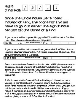 yahtzee game rules and instructions