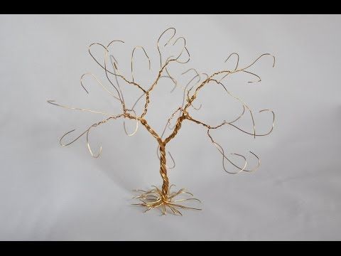 copper wire tree sculpture instructions
