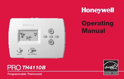 honeywell thermostat instructions rth221b1021