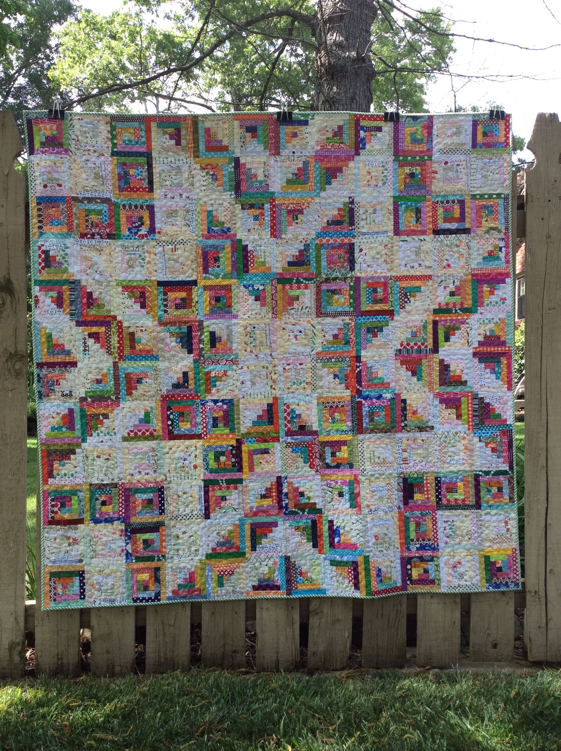 log cabin quilt pattern free with instructions
