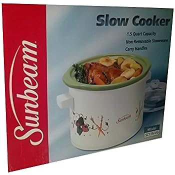 sunbeam slow cooker hp5590 instructions