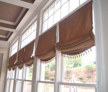 roman blind instructions pictures