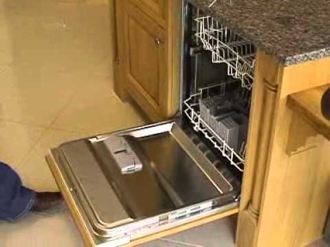 bosch integrated dishwasher door fitting instructions