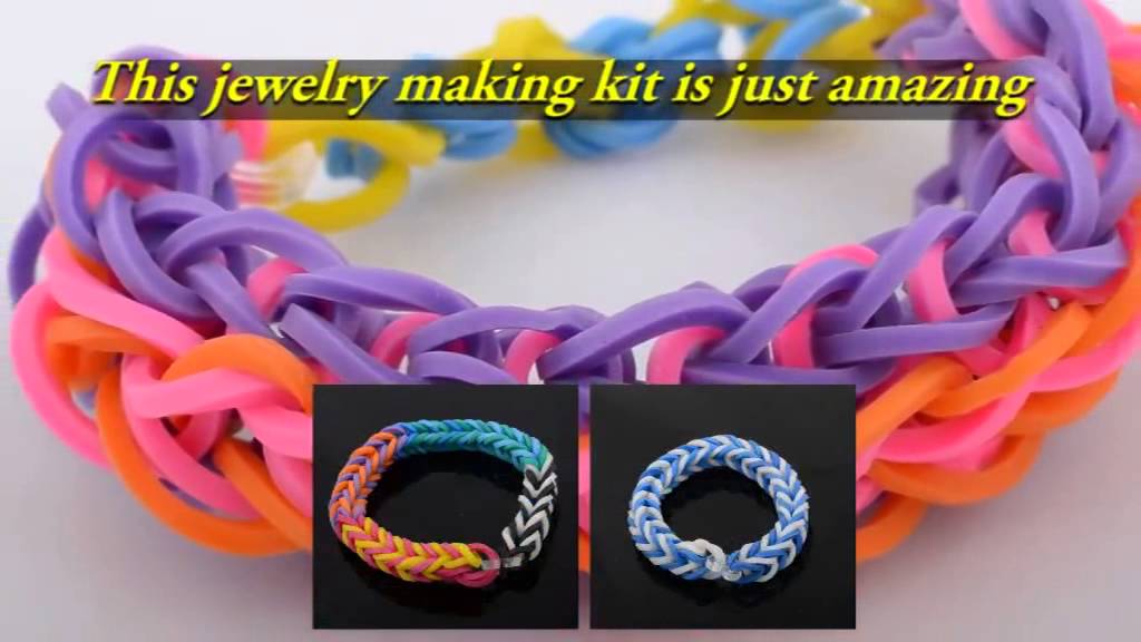 rubber band bracelet making kit instructions