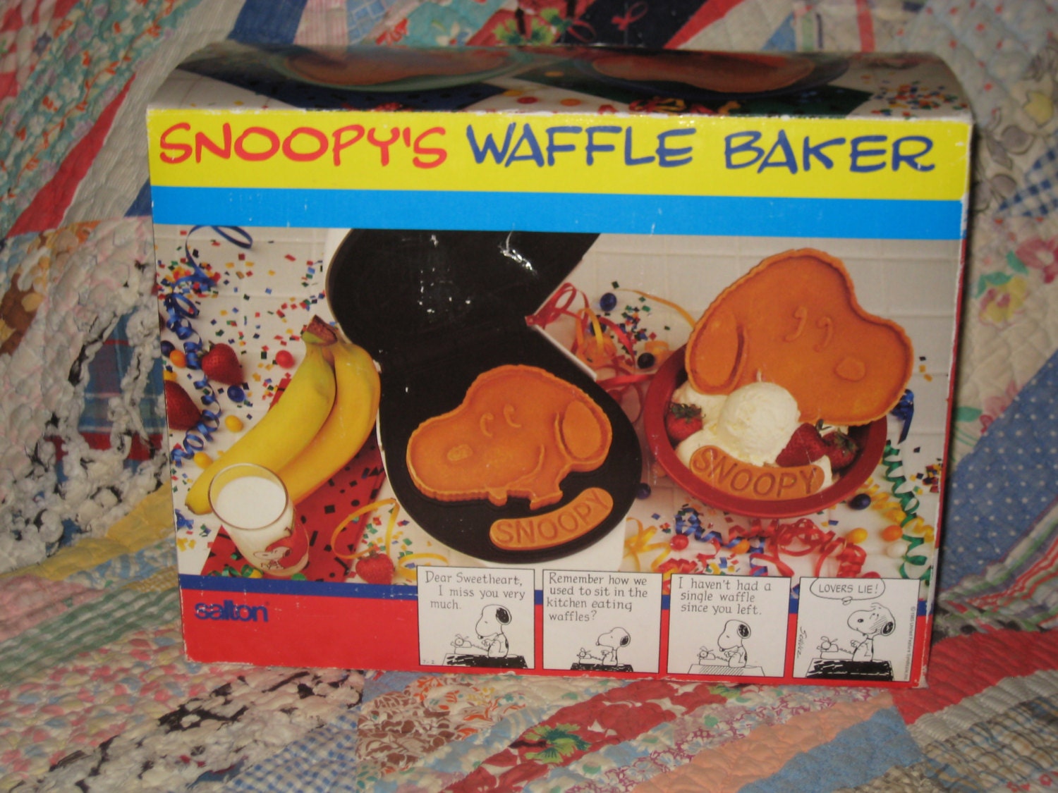 salton waffle maker instructions