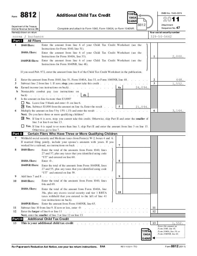 form 1040 filing instructions