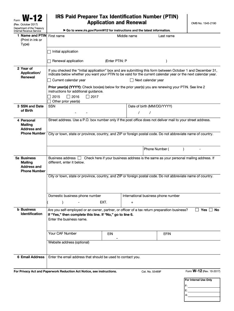 irs form w 12 instructions
