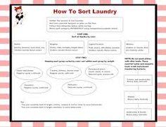 laundry instructions for college students