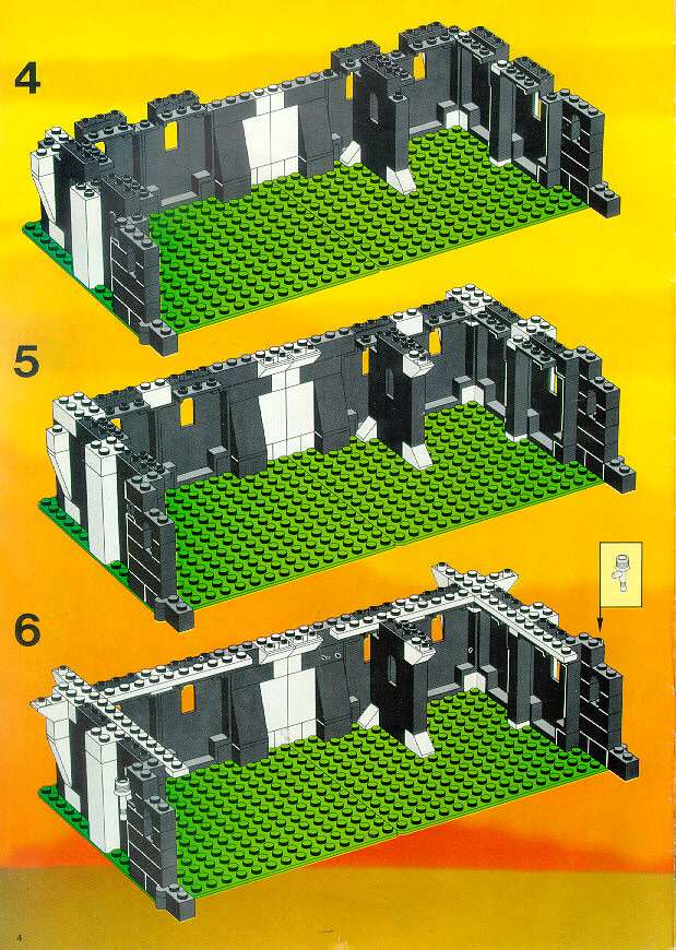 lego castle instructions 6080