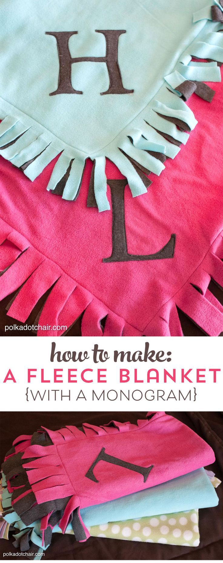no sew fleece blanket instructions
