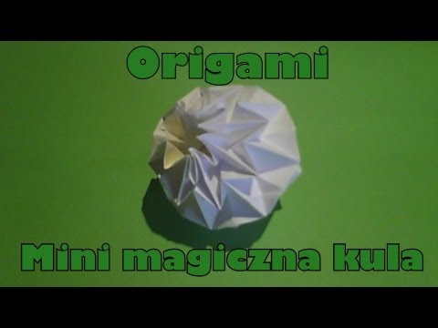 origami mini magic ball instructions