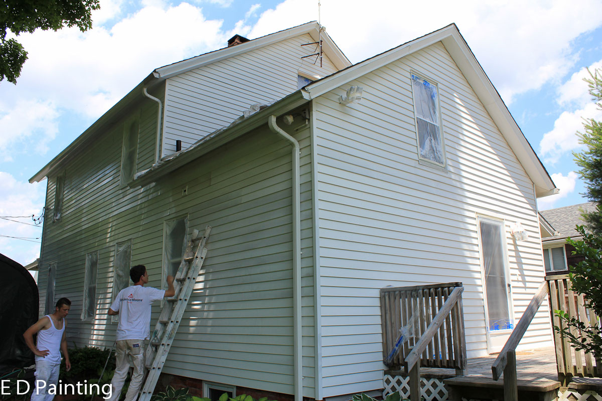 painting metal siding instructions