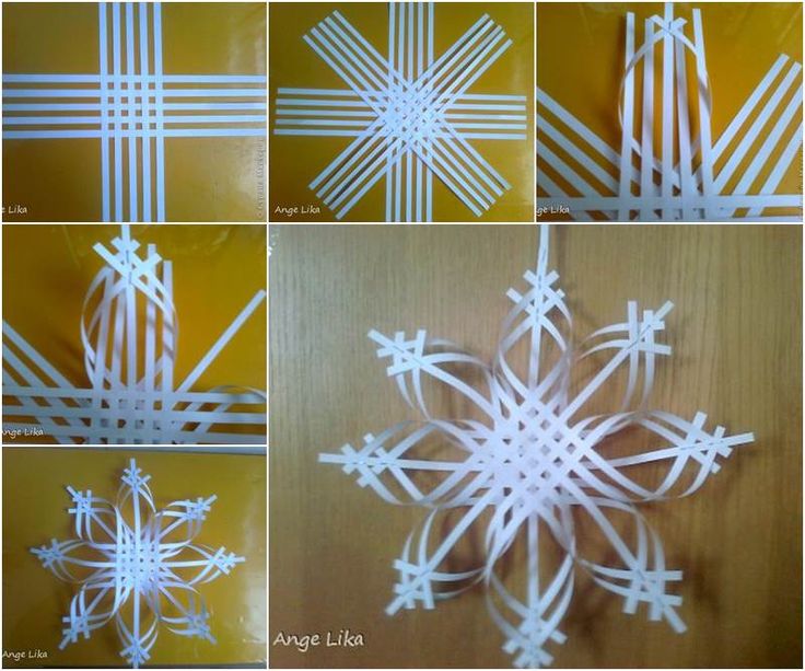 paper snowflake patterns instructions