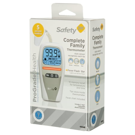 safety first 4 in 1 thermometer instructions